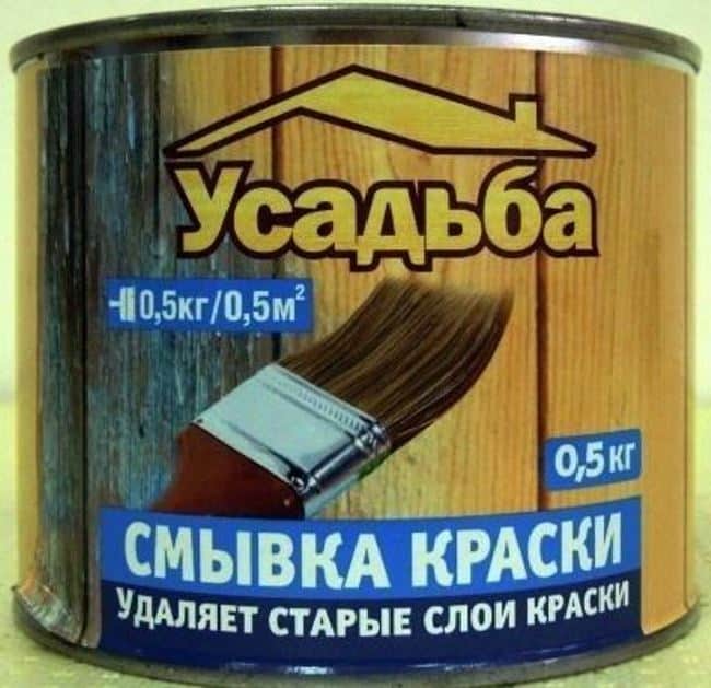 Смывка краски