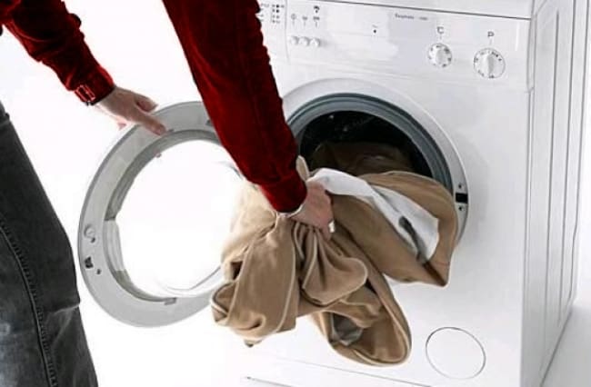 Стирка пиджака в стиральной машинке 